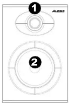 ALESIS Elevate 4 - Front Panel - 1