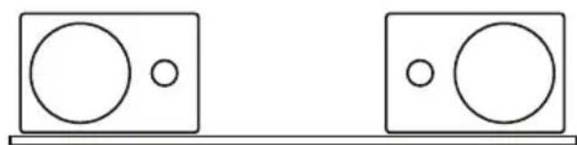 ALESIS Elevate 4 - Speaker Orientation - 2