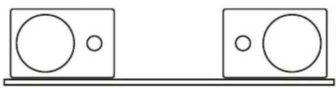 ALESIS Elevate 4 - Orientamento degli altoparanti - 2