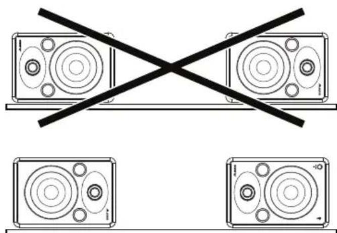ALESIS Elevate 5 MKII - Speaker Orientation - 1