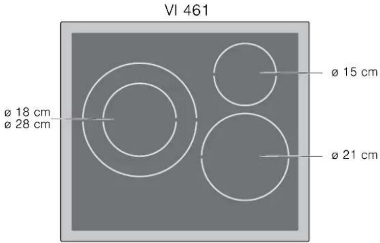 GAGGENAU VI 461 110 - De inductiekookplaat - 1