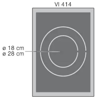 GAGGENAU VI 414 110 - De inductiekookplaat - 1