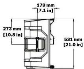 ELECTRO-VOICE ELX20015P - Dimensions - 1