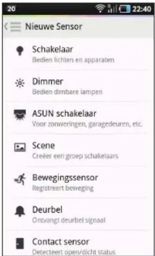 SMARTWARES HWK000 - Tap on 'Switch'. - 1