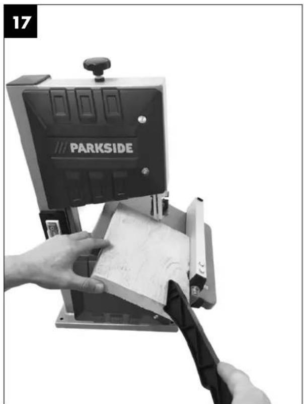 PARKSIDE PBS 350 A1 - BANDZAAG - 17