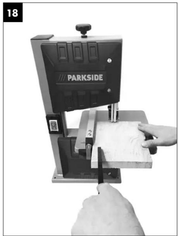 PARKSIDE PBS 350 A1 - BANDZAAG - 18