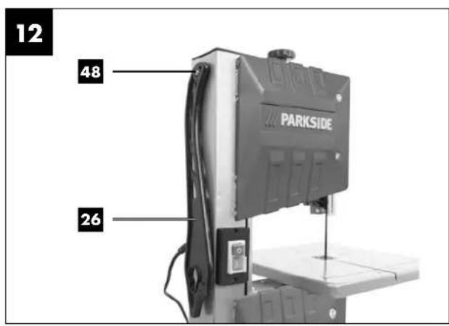 PARKSIDE PBS 350 A1 - BANDZAAG - 12