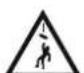FLORABEST FBK 4 A1 - Explanation of the symbols on the hedge trimmer: - 2