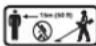FLORABEST FBK 4 A1 - Explanation of the symbols on the strimmer/cutting blade attachment! - 14