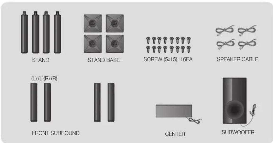 SAMSUNG HTE3550 - Speaker Components - 3