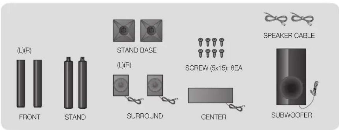 SAMSUNG HTE3550 - Speaker Components - 2