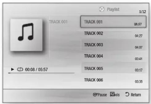 SAMSUNG HTE3550 - Playing a Pre-Recorded Commercial Audio Disc - 1