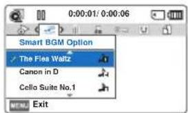 SAMSUNG HMXF900BP - Smart BGM Option - 2