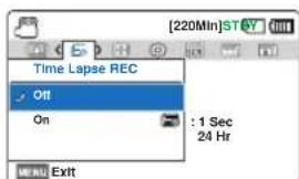 SAMSUNG HMXF900BP - Time Lapse REC - 2