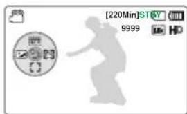 SAMSUNG HMXF900BP - 使用捷徑選單（確定指南） - 2
