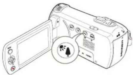 SAMSUNG HMXF900BP - 使用背光觸控按鈕 - 1