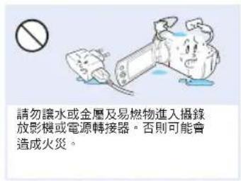 SAMSUNG HMXF900BP - 警告 - 3
