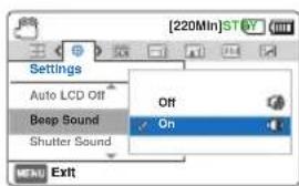 SAMSUNG HMXF900BP - Beep Sound - 2