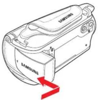 SAMSUNG HMXF900BP - 插入電池 - 1