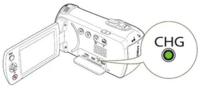 SAMSUNG HMXF900BP - 檢查充電狀態 - 1