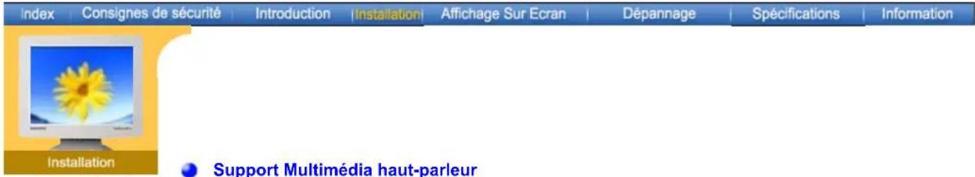 SAMSUNG SyncMaster 171N - (La configuration au dos du moniteur peut être différente d'un modèle à l'autre.) - 16