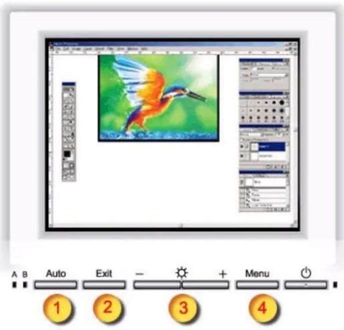 SAMSUNG SyncMaster 171N - Affichage Sur Ecran - 1