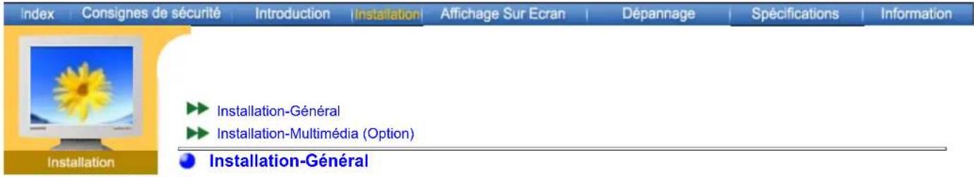 SAMSUNG SyncMaster 171N - (La configuration au dos du moniteur peut être différente d'un modèle à l'autre.) - 13