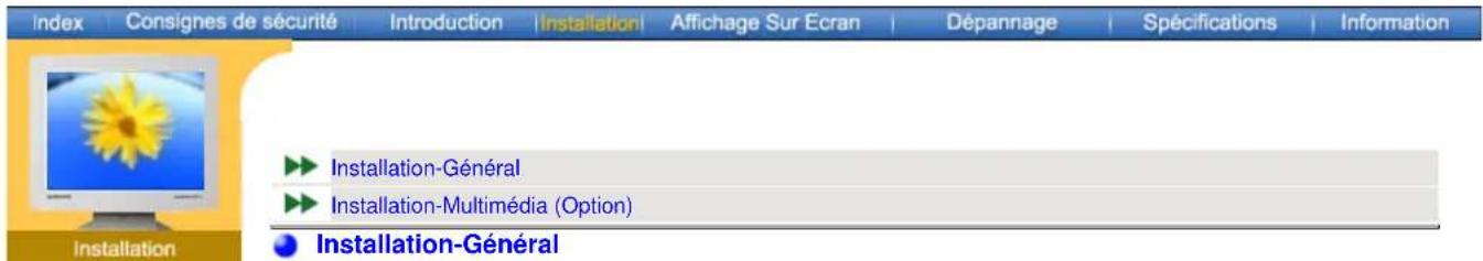 SAMSUNG SyncMaster 171N - (La configuration au dos du moniteur peut être différente d'un modèle à l'autre.) - 19