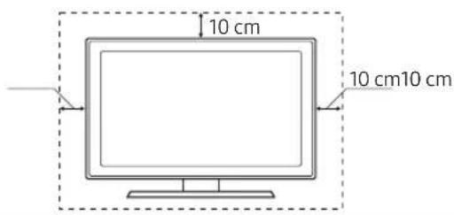 SAMSUNG QE65Q8CAMT - Installasjon med et stativ Installasjon med et veggfeste - 1