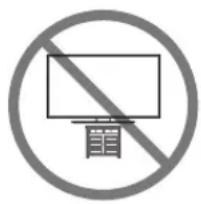 SAMSUNG UE43M5575AU - Precauciones de seguridad: Sujeción del television a la pared para estar que se caiga - 1