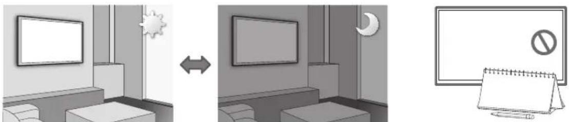 SAMSUNG UE43M5575AU - Ekotunnistin ja kuvaruudun kirkkaus - 1