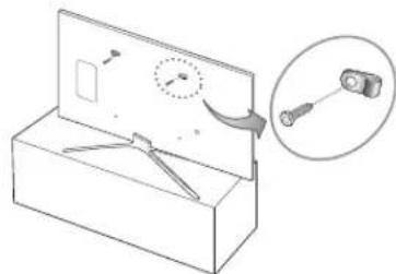 SAMSUNG UE43M5575AU - Preventing the TV from falling - 1