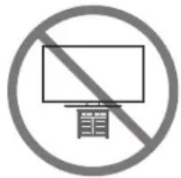 SAMSUNG UE43M5575AU - Sikkerhedsforanstaltninger: Sādan fastgör du tv'et til væggen, södet ikke falder ned - 1