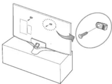 SAMSUNG UE49MU6195U - Precauciones para evitar la caída del televisor - 1