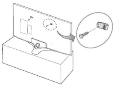 SAMSUNG UE65MU6195U - Preventing the TV from falling - 1