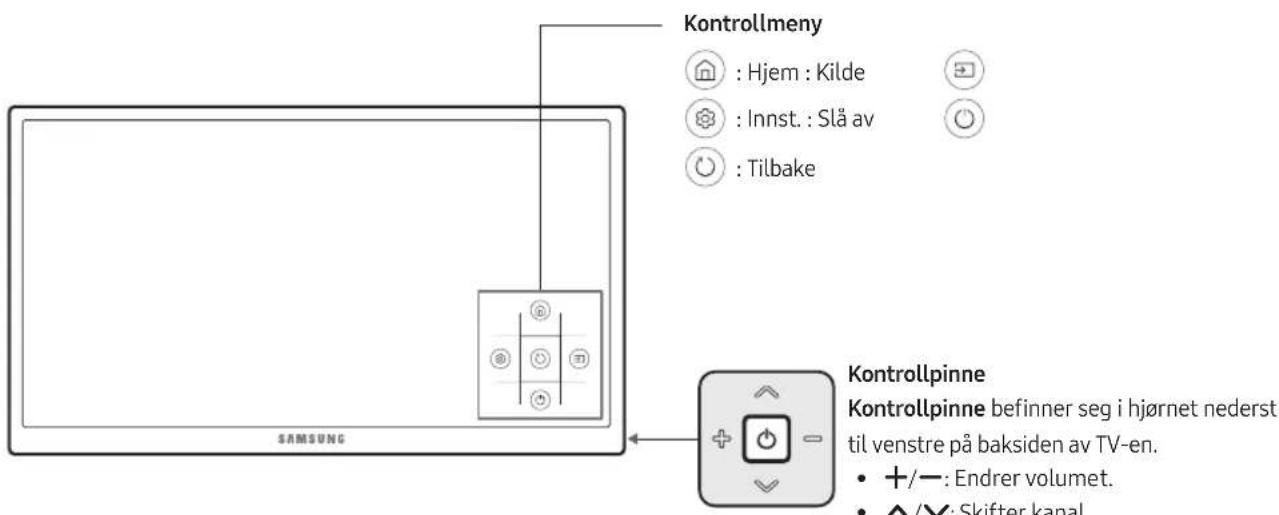 SAMSUNG UE65MU6195U - Generelt  Start konfigurasjon. - 1