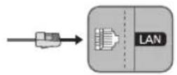 SAMSUNG UE65MU6195U - Verkkoyhteys - kaapeli - 1