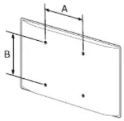 SAMSUNG UE55MU6275U - Fixation du téléviseur à un mur - 3