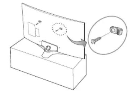 SAMSUNG UE55MU6275U - Precauciones para evitar la caída del televisor - 1