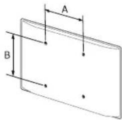 SAMSUNG UE55MU6105K - Fixation du téléviseur à un mur - 3