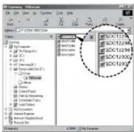 SAMSUNG D1070 - Descarga de imágenes - 3