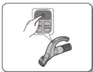SAMSUNG SC21F60JD - USING THE UV BRUSH (OPTION) - 3