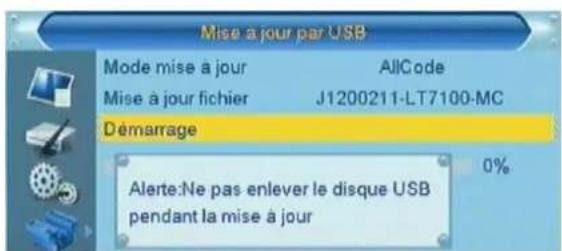 Lenson LT 7100 - Attention : une mise à jour logicielle effacera toutes les chaînes mémorisées et autres personnalisations mais pas les enregistrements faits sur un support externe. - 2