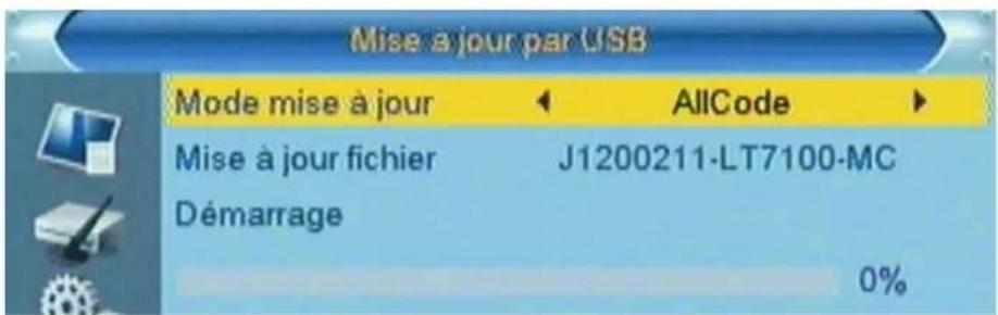Lenson LT 7100 - Attention : une mise à jour logicielle effacera toutes les chaînes mémorisées et autres personnalisations mais pas les enregistrements faits sur un support externe. - 1