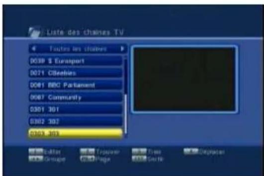 Lenson LT 2010 - Liste des chaînes TV - 1