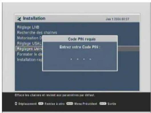 Lenson LD 9500 - Réglages usine - 1