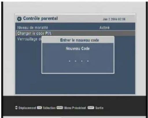 Lenson LD 9500 - Changer le code PIN - 1