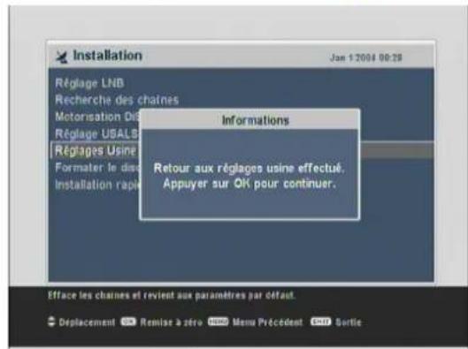 Lenson LD 9500 - Réglages usine - 4
