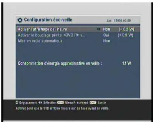 Lenson LD 9500 - Configuration éco-veille - 1