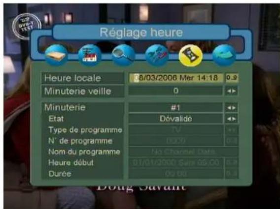 Lenson LD 4004 - Réglage heures - 1